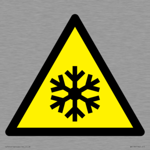 W010 Warning: Low temperature/freezing conditions